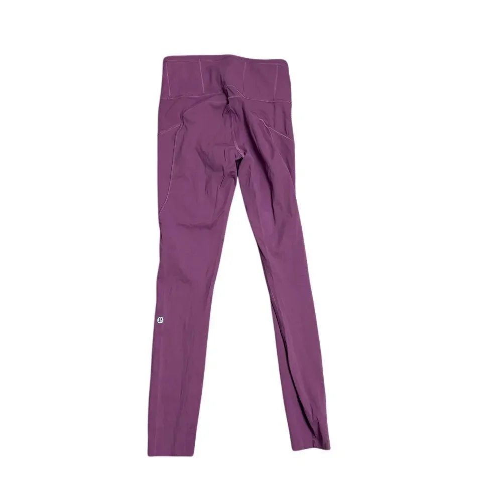 Lululemon Women's Size 4 Purple Pace Rival Leggings‎
